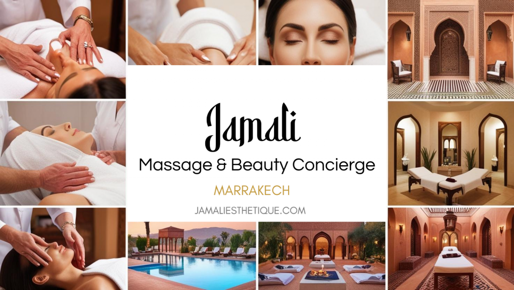Réservez 7j/7 un service mobile de Massages professionnels à Marrakech Villas Riads Hôtels et SPA © Massages Jamali Esthétique Marrakech