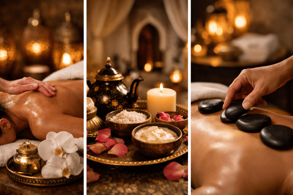 Disfrute de servicios de masajes profesionales y estéticos en Marrakech Marruecos